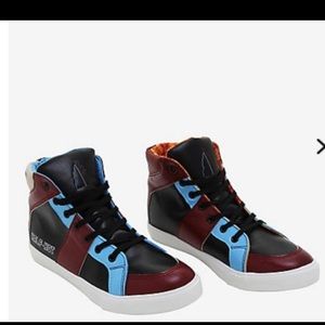 MY HERO ACADEMIA TODOROKI SPLIT HI-TOP SNEAKERS